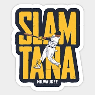 Carlos Santana Milwaukee Slamtana Sticker